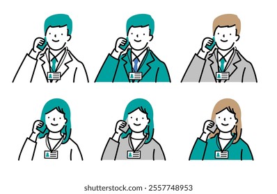 Business Usable Character Illustration (Vector)