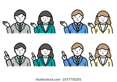 Business Usable Character Illustration (Vector)