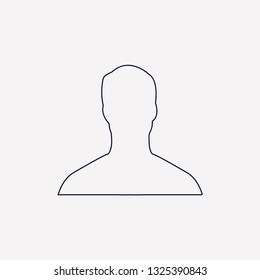 Business User Icon. Users Group Icon. Male user icon. user icon vector