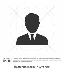 Business User Icon. Users Group Icon. Male user icon. user icon