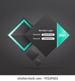 Business user login page
