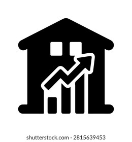 Business Valuation Company Analysis Vector Icon