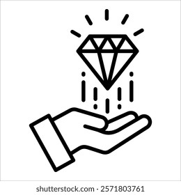 Business Value Icon Element For Design
