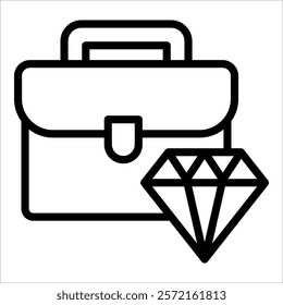 Business Value Icon Element For Design