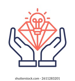 Business Value Icon Element For Design