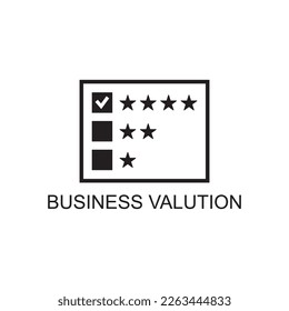business valution icon , earning icon