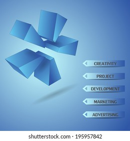 Business vector abstract background as concept
