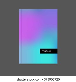 Business vector brochure flyer design template