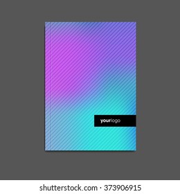 Business vector brochure flyer design template