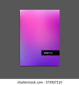Business vector brochure flyer design template