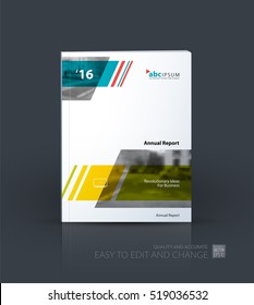 Business vector. Brochure template layout, cover design annual report, flyer in A4 with triangular shapes, triangles, polygons, mesh for science, network, communications. Abstract creative design.