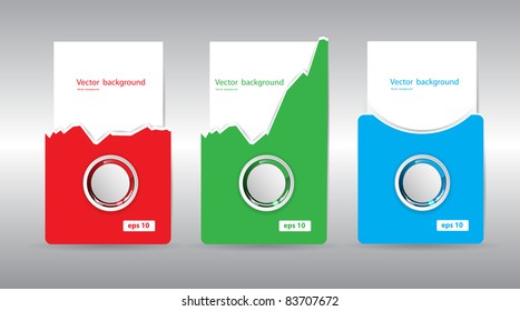 Business vector card