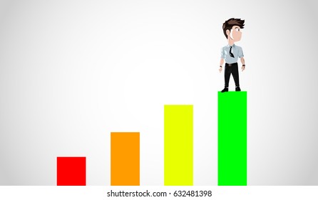 Business vector concept illustration