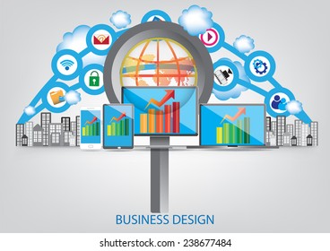 Business vector design