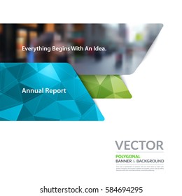 Business vector design elements for graphic layout. Modern abstract background template with many green rectangles, banners for PR, business, tech in clean minimal style.