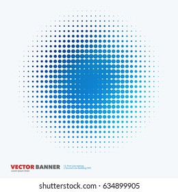 Elementos de diseño de vectores de negocio para diseño gráfico. Moderna plantilla de fondo abstracto con redondeo azul, formas geométricas para tecnología, mercado, tecnología innovadora.