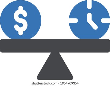 business vector glyph colour icon
