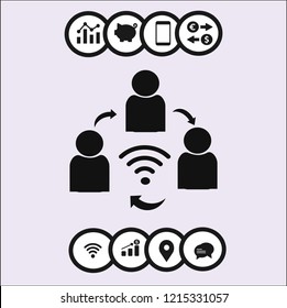 BUSINESS VECTOR ICON