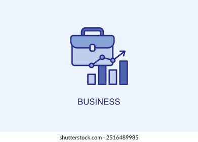 Business Vector Icon Or Logo Illustration