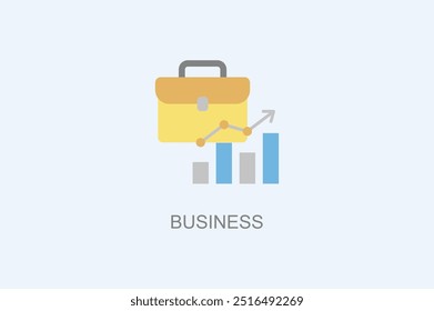 Business Vector Icon Or Logo Illustration