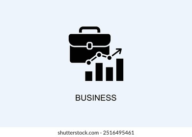 Business Vector Icon Or Logo Illustration