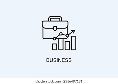 Business Vector Icon Or Logo Illustration