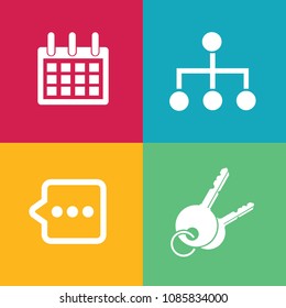 Business vector icon set