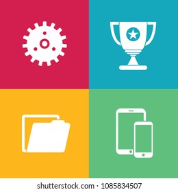 Business vector icon set