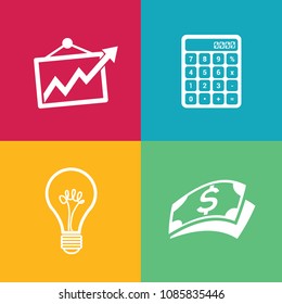Business vector icon set