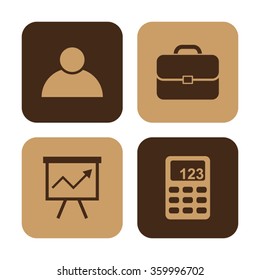 business  vector icon set