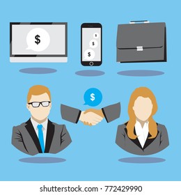 Business Vector Icon Set 
