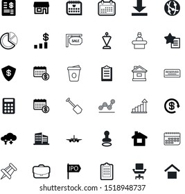 conjunto de iconos de vector de negocio como: ventana, androide, autoridad, pala, agricultura, trabajo, escritorio, pennants, front, residencia, pushpin, celebración, recepcionista, globo, ubicación, efectivo, traje, ergonomía