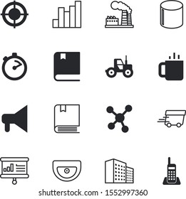 business vector icon set such as: icons, energy, data, speak, end, base, device, applications, shape, button, receiver, agriculture, hand, herbal, watch, line, machine, number, order, industrial