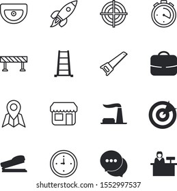 business vector icon set such as: stairway, long, frame, fit, global, launch, dialog, internet, voice, high, quick, announcement, simple, exterior, document, table, clip, decoration, audio, cafe