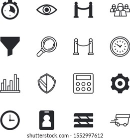 business vector icon set such as: blank, laboratory, container, stationery, magnifier, increase, economy, photo, chemistry, employees, mechanism, service, order, organization, file, manager