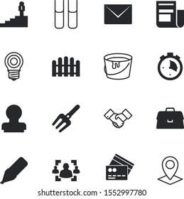 business vector icon set such as: plan, hands, support, mail, up, deal, politics, news, communication, goals, step, mark, positioning, start, grunge, validate, debit, commercial, growth, home, month