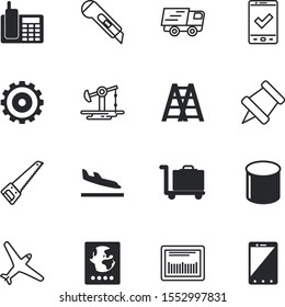 business vector icon set such as: guest, steel, cargo, cogwheel, goal, objective, base, page, single, ladder, target, stairway, frame, aiming, empty, international, portable, chat, turbine, cog