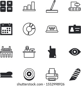 business vector icon set such as: yellow, fitness, center, 3d, performance, modern, science, new, knife, landscape, blade, extraction, spiral, schedule, sharp, circular, sector, view, car, anatomy