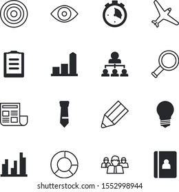 business vector icon set such as: application, shop, neck, measurement, contract, freighter, processes, loupe, sustainability, histogram, stock, electric, statistics, apparel, suit, jet, tie, clinic