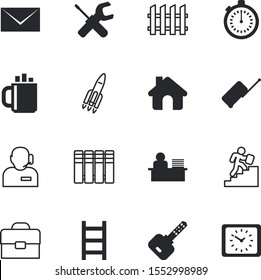 business vector icon set such as: goals, handbag, stairs, real, space, plane, send, post, blank, motivation, call, screwdriver, decoration, airplane, book, text, flame, travel, desk, fly, stylish