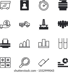 business vector icon set such as: retail, wealth, abstract, productivity, identity, detective, employee, dollar, rig, case, adventure, interval, trip, seo, baggage, tag, express, end, avatar, library