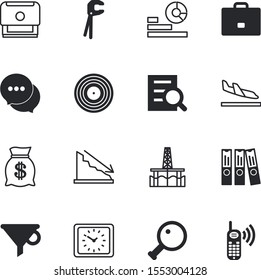 business vector icon set such as: dialog, targeting, hammer, collection, pump, performance, vacation, environmental, online, workshop, baggage, blank, bad, deepwater, lock, grunge, experiment, gas