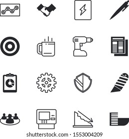 business vector icon set such as: bad, file, shape, cafe, vacation, razor, tea, ballpoint, planning, safe, price, beauty, record, partnership, attachment, coffee, medical, beach, downturn, aiming