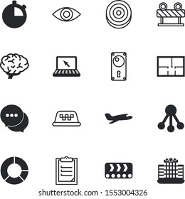 business vector icon set such as: pattern, speech, tree, real, 4, isometric, hair, health, geography, eye, public, steps, earth, airline, game, trip, look, objective, eyeball, manufacturing, banner