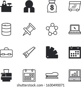 business vector icon set such as: online, micro, vacation, thumbtack, spill, blue, global, chemical, tack, palette, power, many, thumb, logo, art, transport, one, transportation, check, abstract