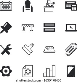 business vector icon set such as: holding, workman, rack, website, businessman, sphere, accountant, pc, machine, week, adult, hat, red, documents, money, airport, worker, idea, cogwheel, creativity