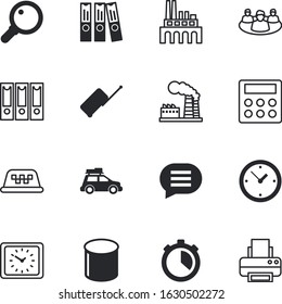 business vector icon set such as: taxi, petrochemical, metal, crowd, paperwork, auto, plane, logo, space, social, pipe, store, calculate, holding, steel, service, attractive, adult, art, conversation