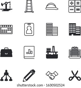 business vector icon set such as: drawing, offshore, hierarchy, internet, baggage, shop, earnings, display, taxes, relationship, hairdressing, balance, residential, tag, gardening, credit, high