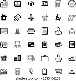 Business Vector Icon Set Such As: Pushpin, Meeting, Boss, Template, Keyboard, Empty, Organize, File, Bright, Press, Growth, Buy, Label, Coverage, Callcenter, Network, Social, Deadline, Figure, Pin