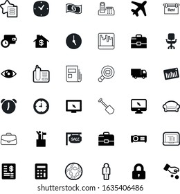 business vector icon set such as: glass, fly, text, gardening, shovel, balance, pictograph, app, dig, ownership, tracking, find, coverage, climbing, safety, fitness, area, rent, wake, medicine